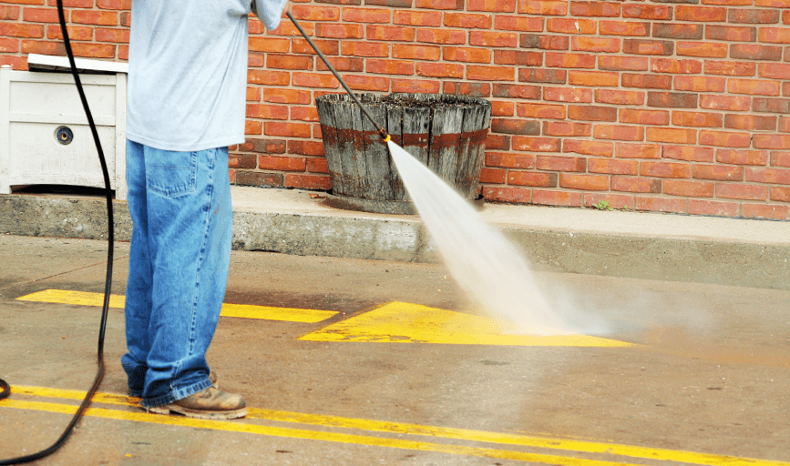 DRIVEWAY CLEANING